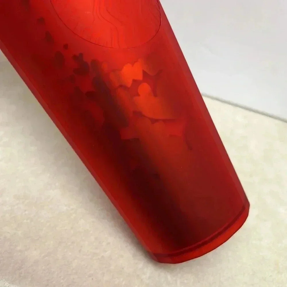 Starbucks Red Soft Touch‎ Valentines Dome Tumbler 2020